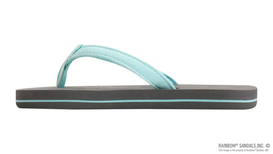 The Grombow - Soft Rubber Top Sole with 1/2" Narrow Strap and Pin line