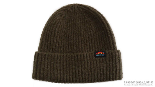 Marled Knit Beanie with Original Rainbow® Woven Label