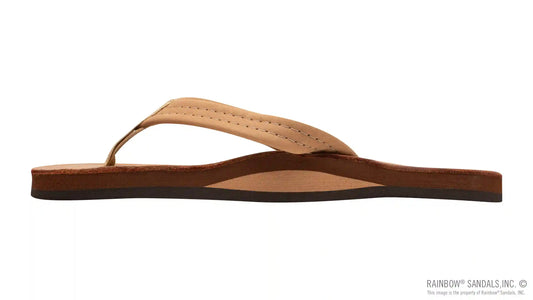 Luxury Leather - Single Layer Arch Support with a 3/4" Medium Strap