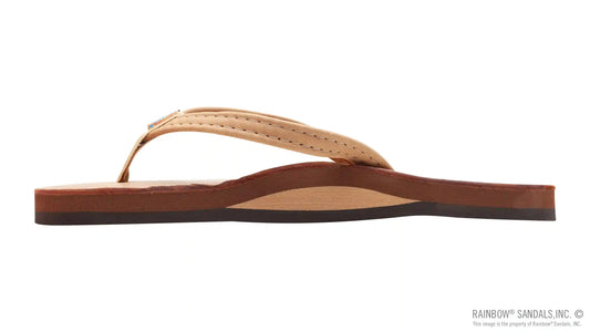 Luxury Leather - Single Layer Arch Support with a 1/2" Narrow Strap