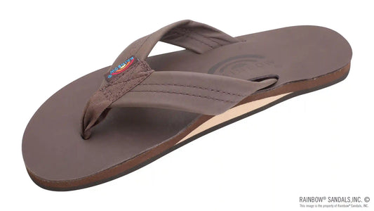 Single Layer Arch Support Classic Leather with 1" Strap