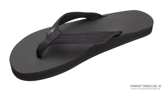 Classic Rubber - Single Layer Soft Top 3/4" EVA Rubber Filled Nylon Strap