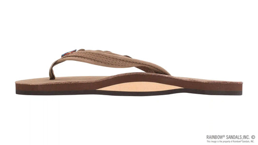The Madison – Single Layer Arch Support with a Braid on a 1/2" Narrow Rolled Strap
