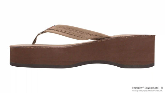 Madison Six Layer Wedge with a 3/4" Medium Braided Strap
