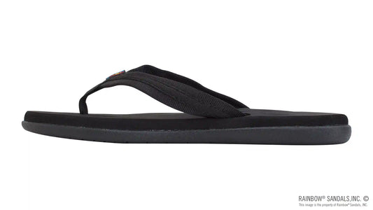 The Paisley – Ladies Soft Top Rubber with a 3/4" Nylon Flirty Braidy Strap