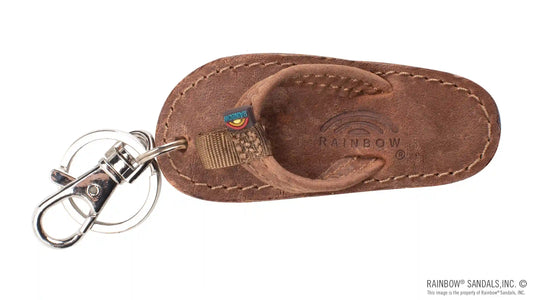 Luxury Leather Sandal Key Chain